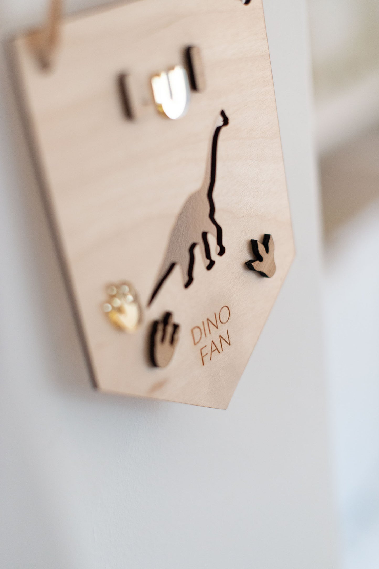 Wimpel Kinderzimmer Dino – DINOFAN – Wanddeko Dinosaurier