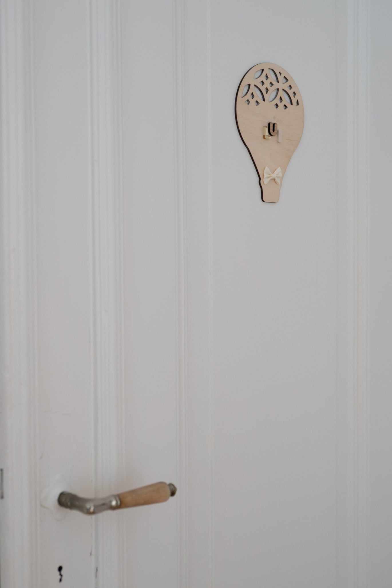 Türschild fürs Kinderzimmer mit 3D-Namen - Namensschild Baby - HEISSLUFTBALLON
