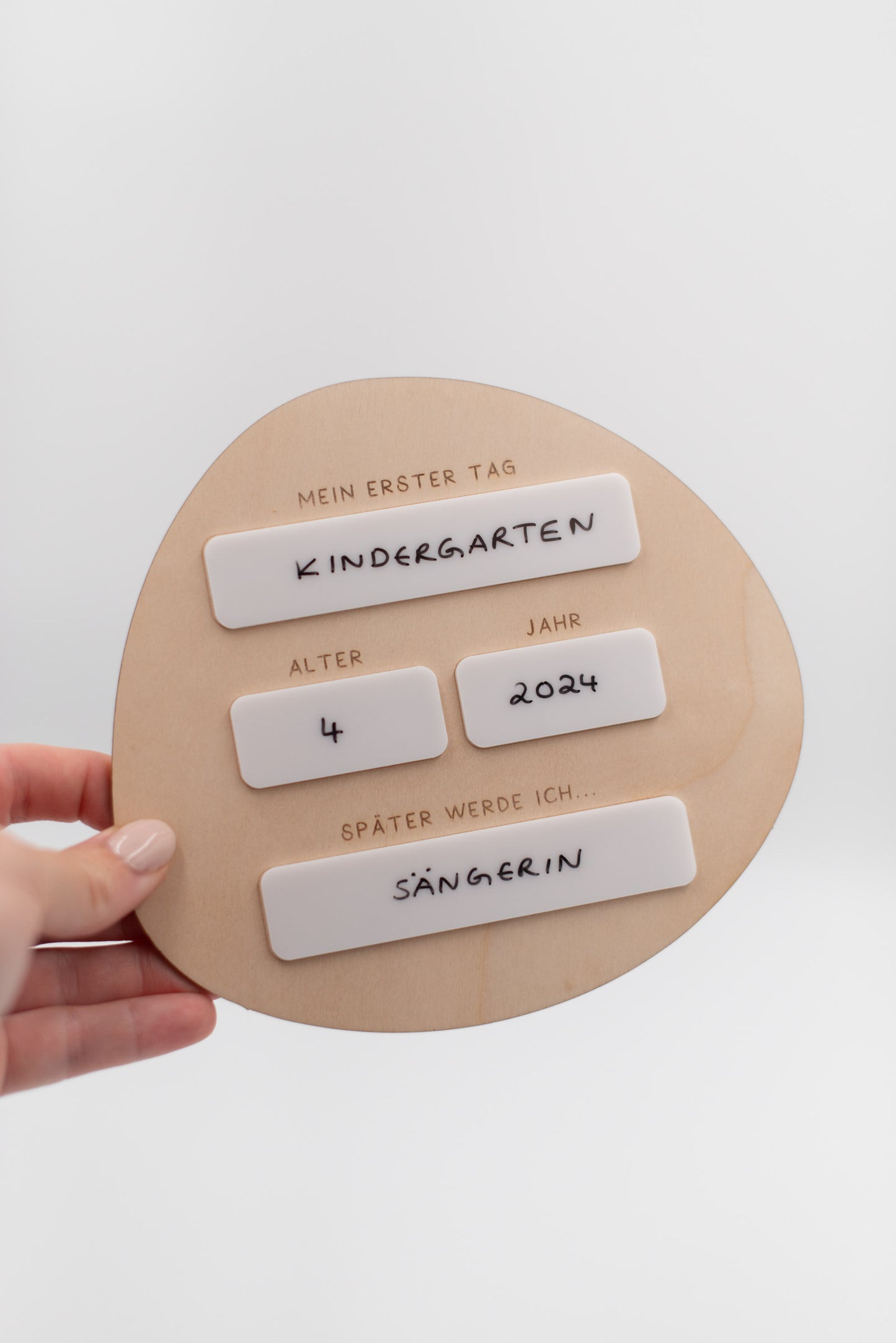Mein erster Schultag - Foto Tafel - Schild zur Einschulung - Geschenkidee - TYP 4