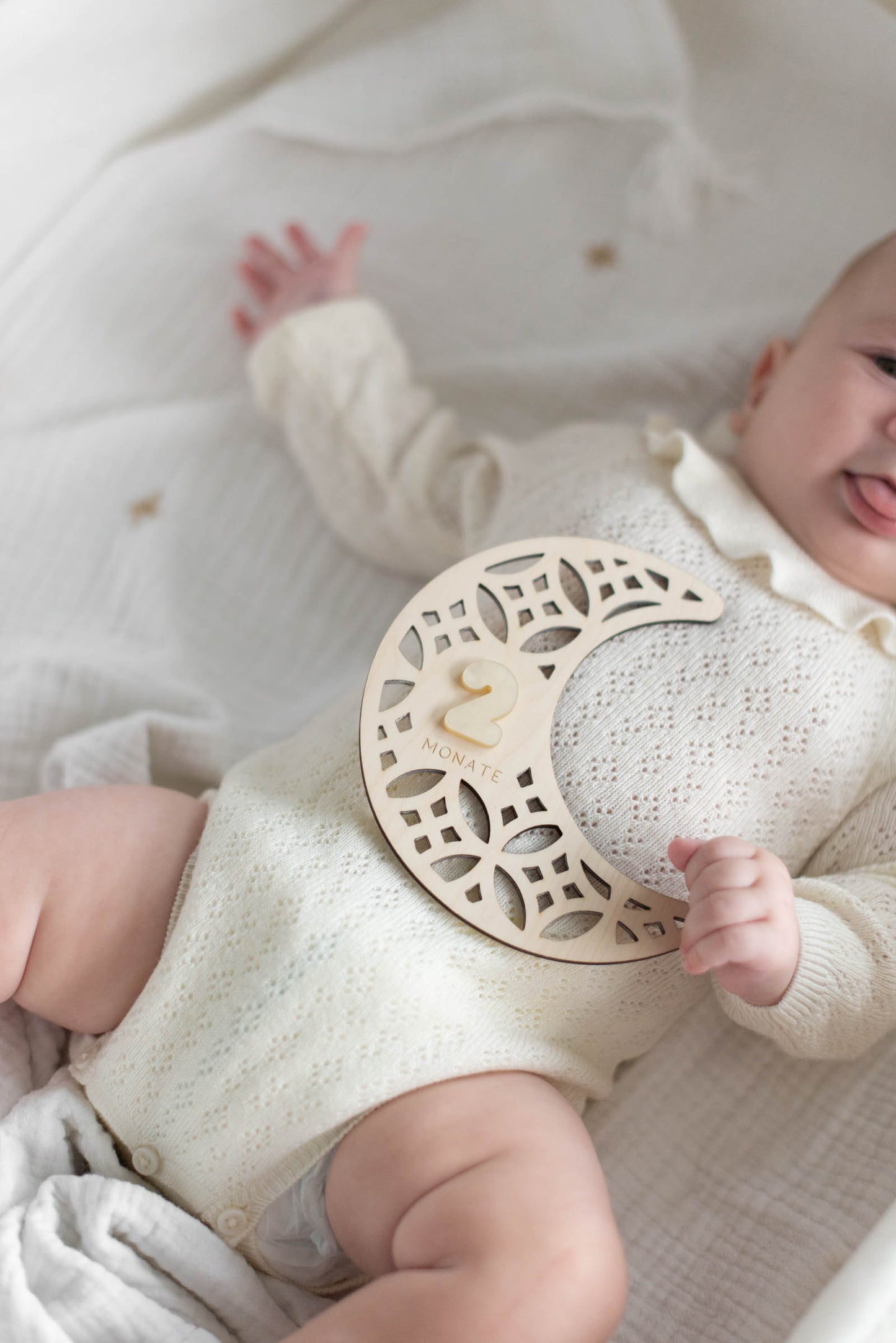 MEILENSTEINE Baby MOND (Meilensteinkarten für süße Babybilder)