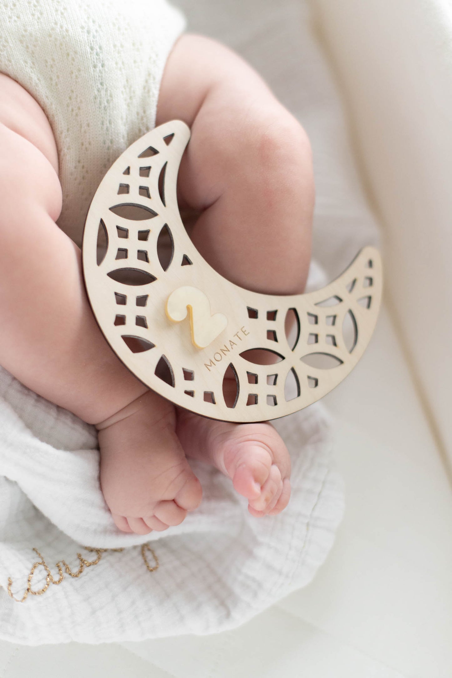MEILENSTEINE Baby MOND (Meilensteinkarten für süße Babybilder)