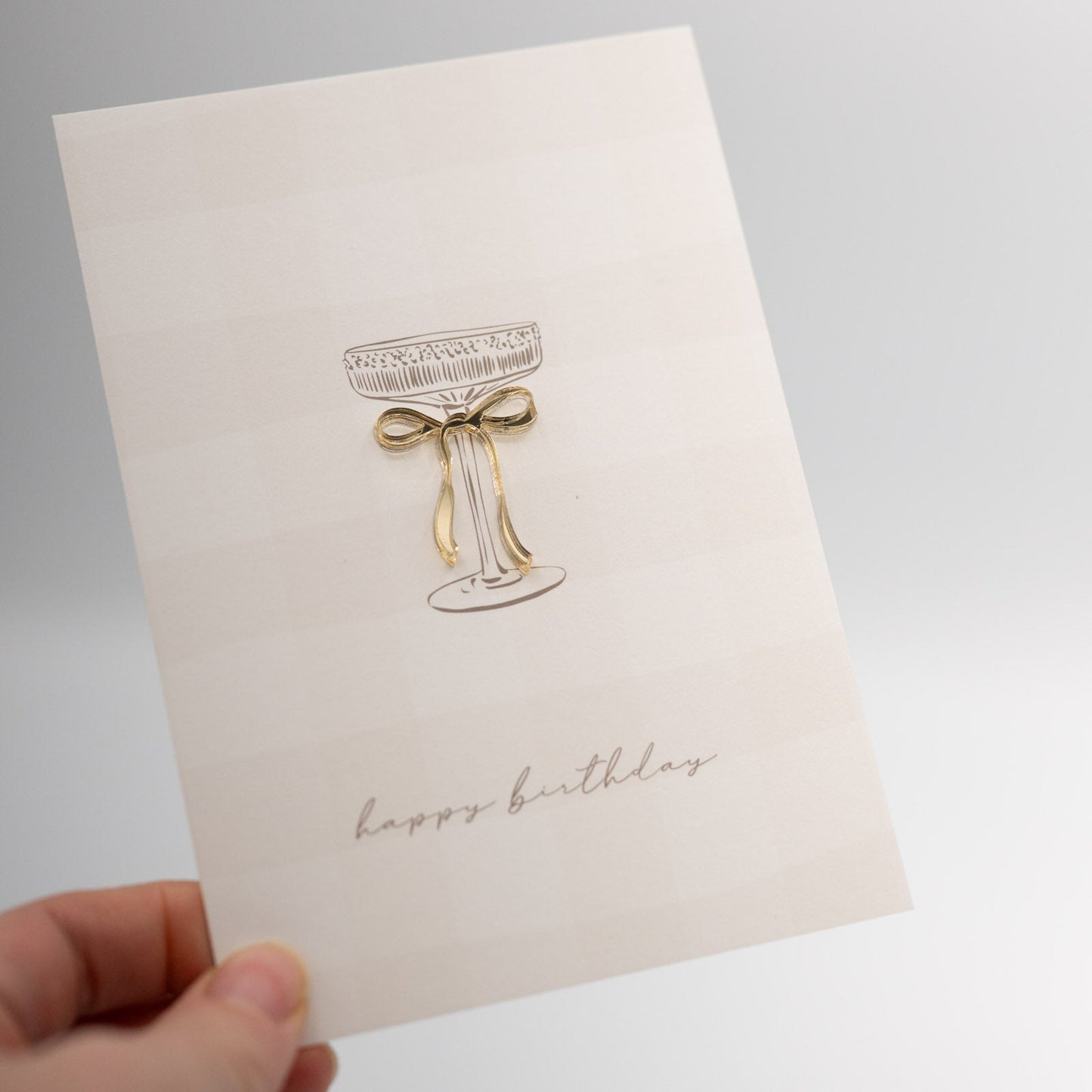 Hochwertige 3D Karte - GEBURTSTAGSCHAMPAGNER – besondere Grußkarten für besondere Momente