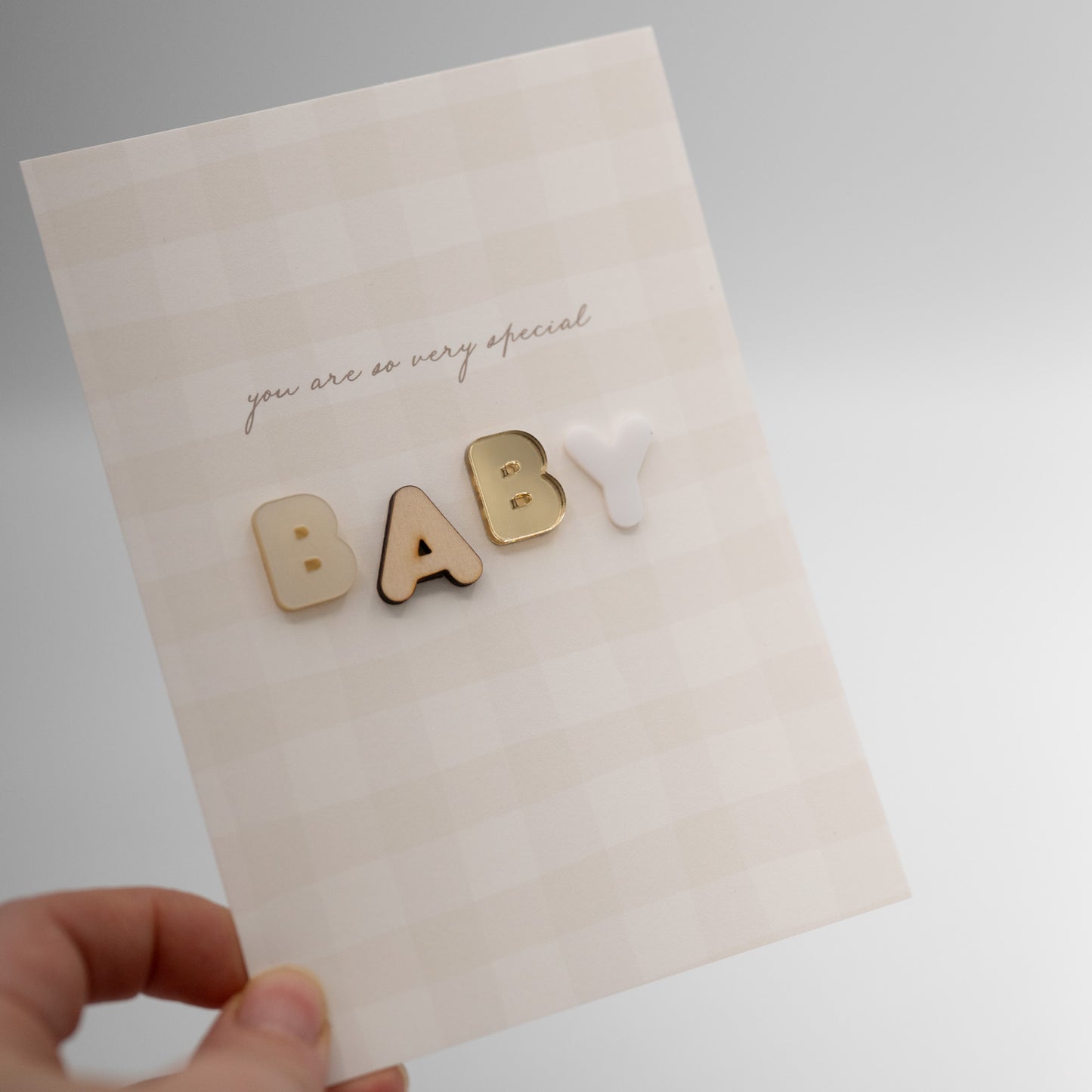 Hochwertige 3D Karte - GEBURT - SPECIAL BABY – besondere Grußkarten für besondere Momente