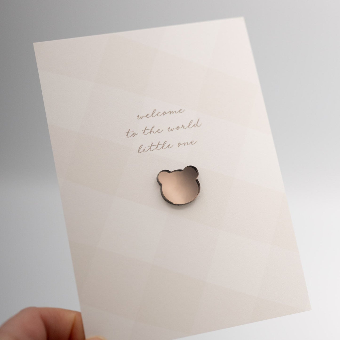 Hochwertige 3D Karte - GEBURT - BÄRCHEN – besondere Grußkarten für besondere Momente