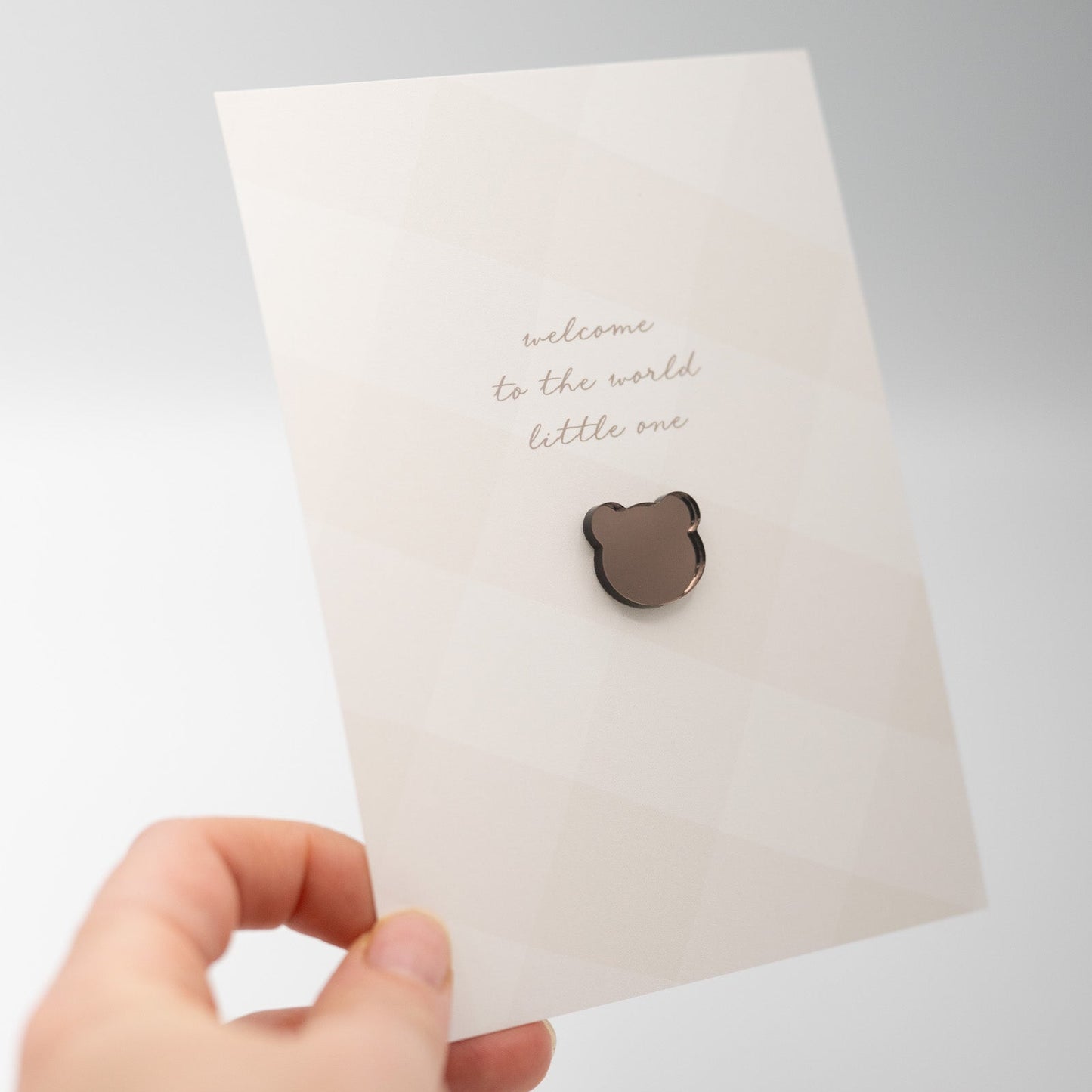 Hochwertige 3D Karte - GEBURT - BÄRCHEN – besondere Grußkarten für besondere Momente