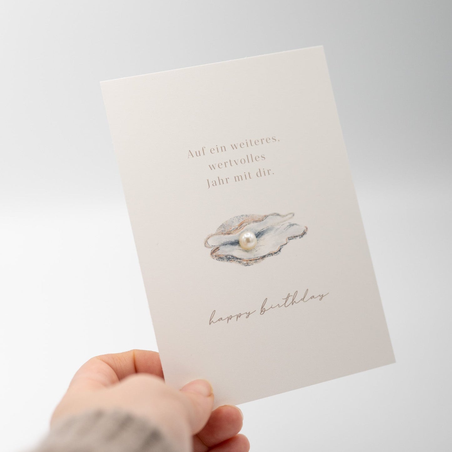 Hochwertige 3D Karte - GEBURTSTAG WERTVOLLES JAHR – besondere Grußkarten für besondere Momente