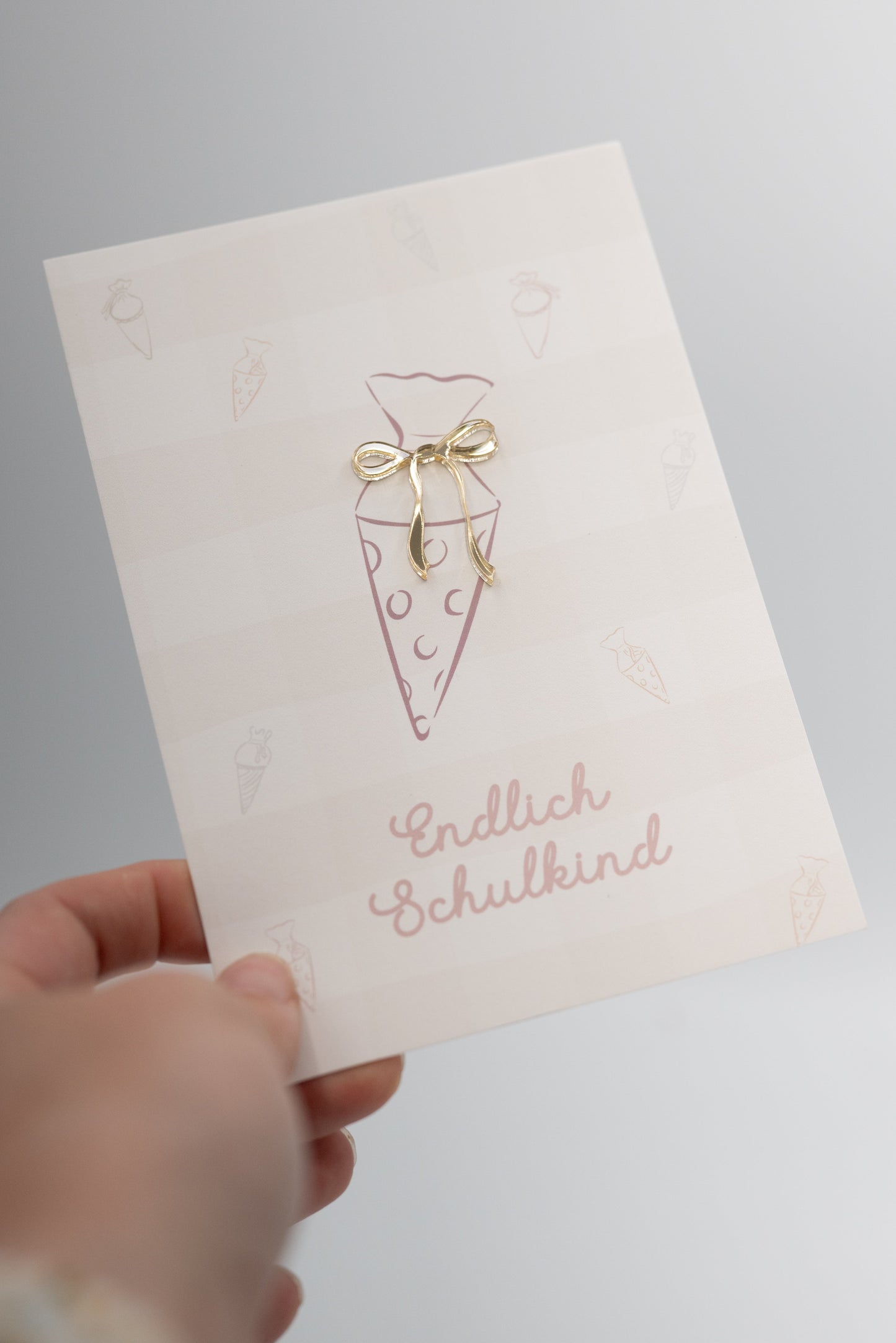 Hochwertige 3D Karte - EINSCHULUNG - SCHULKIND – besondere Grußkarten für besondere Momente