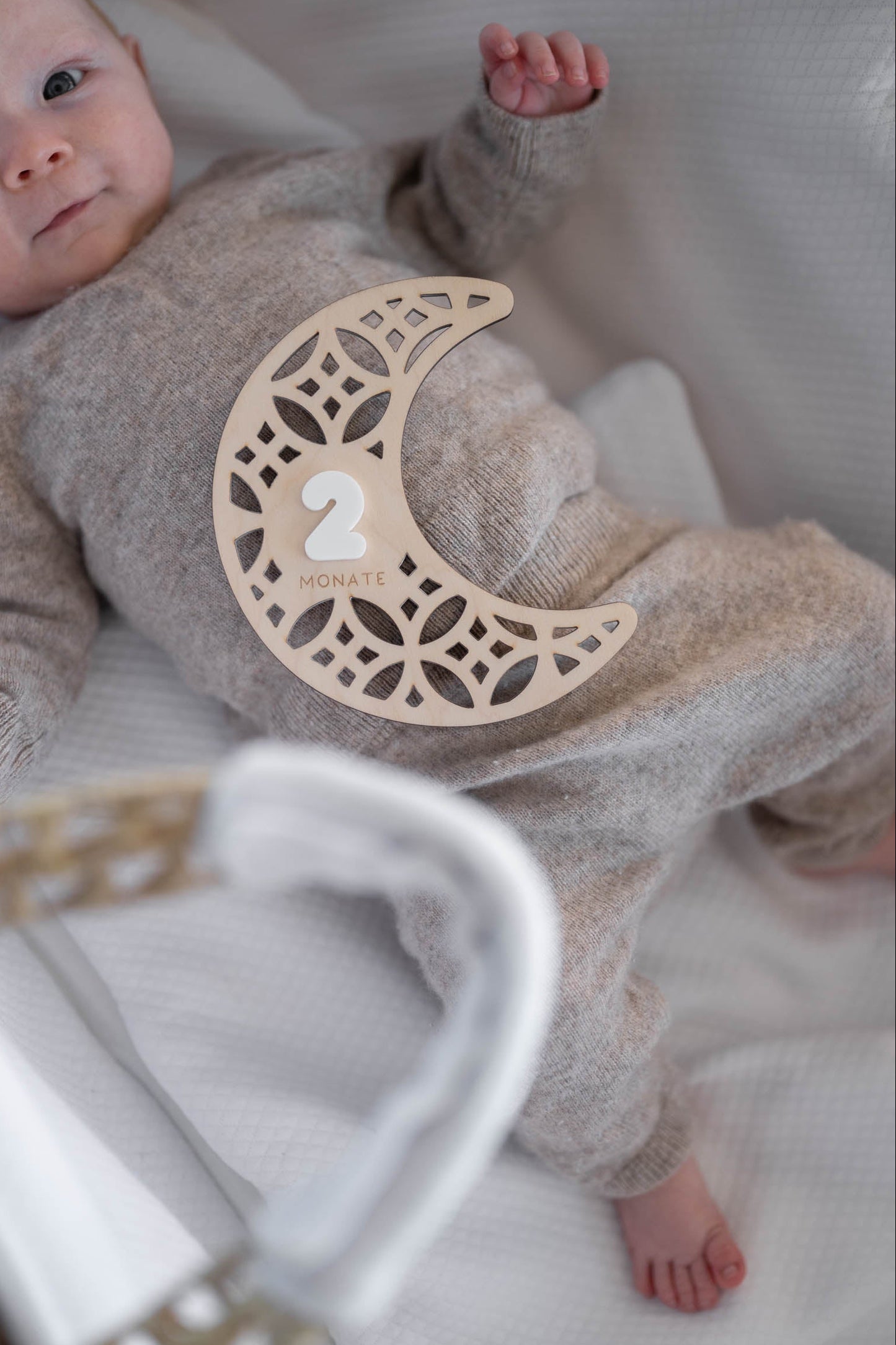 MEILENSTEINE Baby MOND (Meilensteinkarten für süße Babybilder)