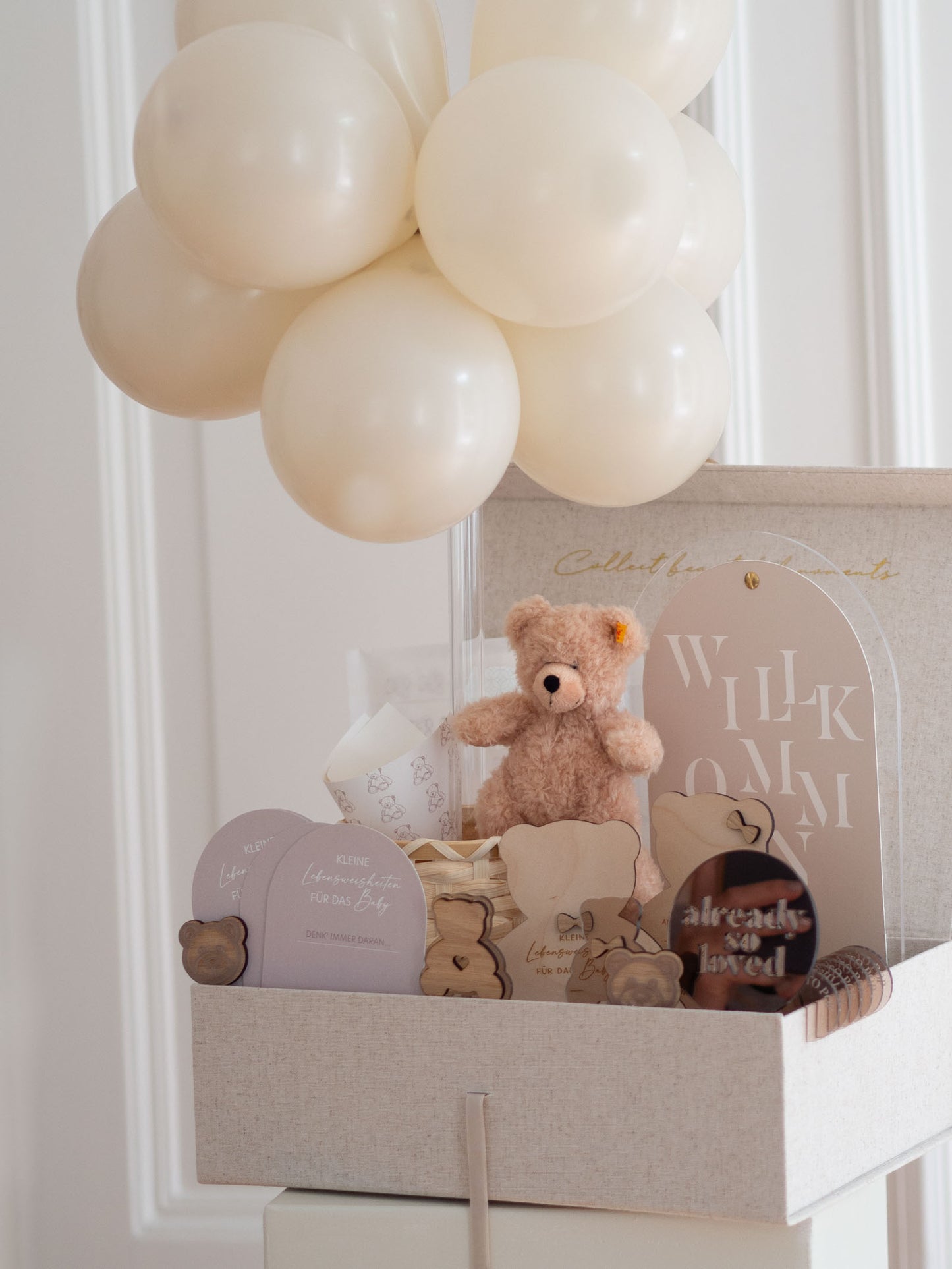 Babyparty Komplettset zum Thema Teddybären 